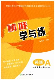 精准学与练九年级英语人教版
