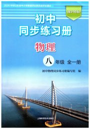 同步练习册上海科学技术出版社八年级物理沪科版