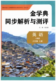 金学典同步解析与测评贵州人民出版社八年级英语人教版