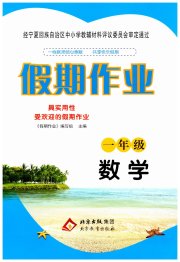 暑假作业北京教育出版社一年级数学人教版