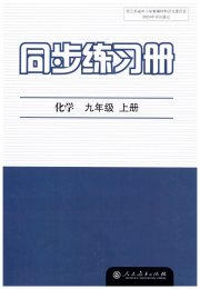 同步练习册九年级化学人教版人民教育出版社