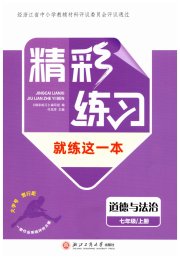 精彩练习就练这一本七年级道德与法治人教版评议教辅