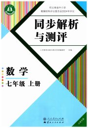 人教金学典同步解析与测评七年级数学人教版云南专版