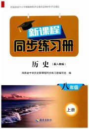 新课程同步练习册八年级历史人教版