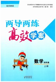 新课标两导两练高效学案四年级数学凤凰版