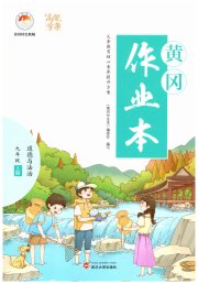 黄冈作业本武汉大学出版社九年级道德与法治人教版