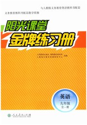 阳光课堂金牌练习册九年级英语人教版