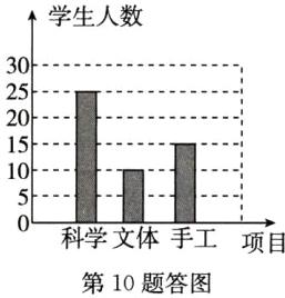 项目科学文体手工第10题答图