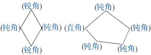 钝角钝角锐角