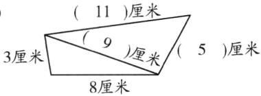 3厘米厘5厘米8厘米