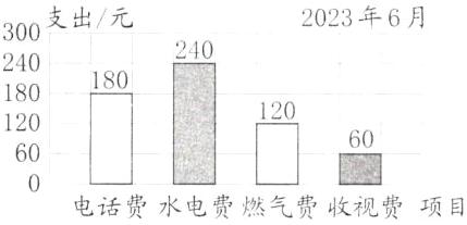 60电话费水电费燃气费收视费项目