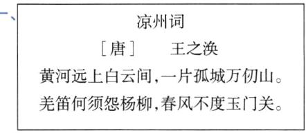 羌笛何须怨杨柳 春风不度玉门关