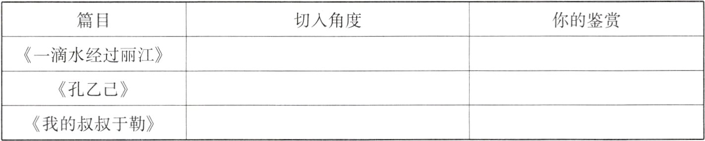 我的叔叔于勒