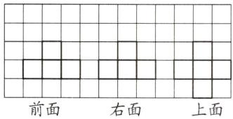 前面右面上面