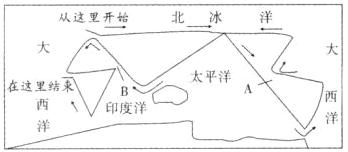 B太平洋在这里结印度洋