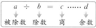 被除数除数商余数