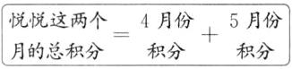 5月份悦悦这两个4月份月的总积分积分积分