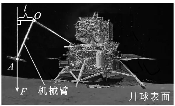 F机械臂月球表面
