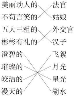 皎洁的星光漫天的湖水