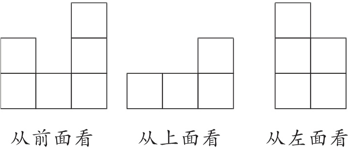从前面看从上面看从左面看