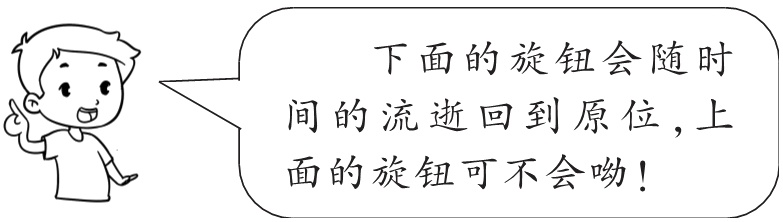 面的旋钮可不会呦