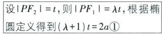 设1PF21t则IPFIAt根据椭圆定义得到A+1t2a①