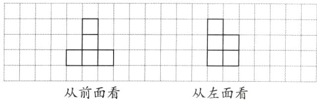 从前面看从左面看