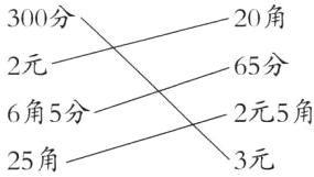 6角5分2元5角25角3元