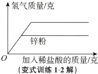 加入稀盐酸的质量克变式训练12解