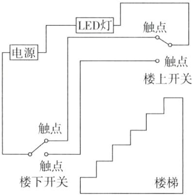 触点楼下开关楼梯