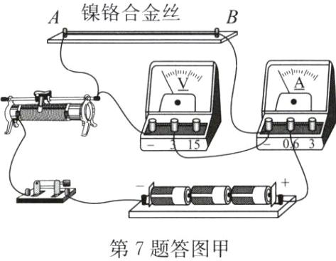 第7题答图甲