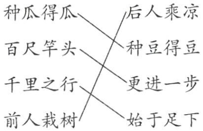 始于足下前人栽树