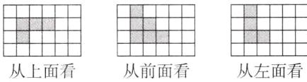 从上面看从前面看从左面看