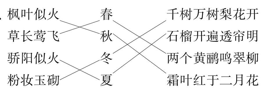 粉妆玉砌霜叶红于二月花