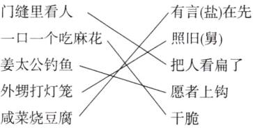 外甥打灯笼愿者上钩咸菜烧豆腐干脆
