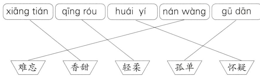 难忘怀疑香甜轻柔孤单