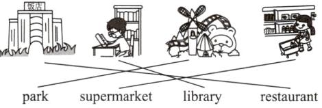 parksupermarketlibraryrestaurant