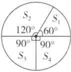 度数比为2角3的4数3分以