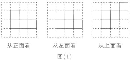 从正面看从左面看从上面看图1