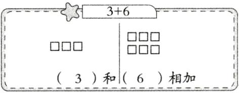 3和6相加
