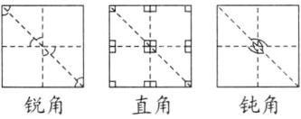 直角锐角钝角
