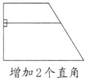 增加2个直角