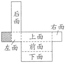 前面左面下面