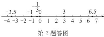 432101234567第2题答图