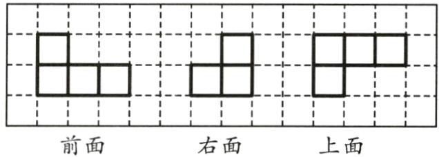前面右面上面