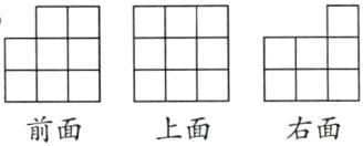 上面右面前面