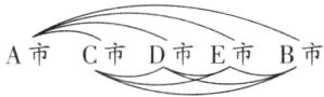 A市C市D市E市B市
