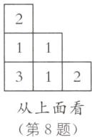 从上面看第8题