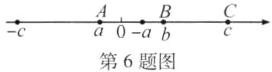 a0abC第6题图