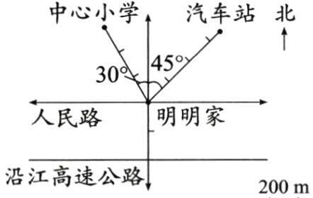 沿江高速公路200m